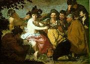 Diego Velazquez The Feast of Bacchus Sweden oil painting reproduction